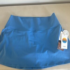 VUORI VOLLEY SKIRT IN BALTIC BLUE SIZE MEDIUM